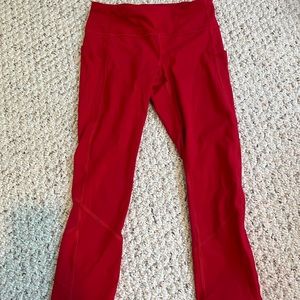 LuLuLemon Crop, Midrise Leggings